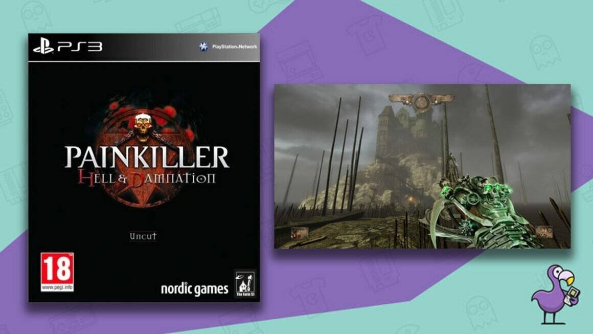 Jeux PS3 rares - Painkiller - Hell and Damnation Uncut Pochette de l’étui de jeu PS3