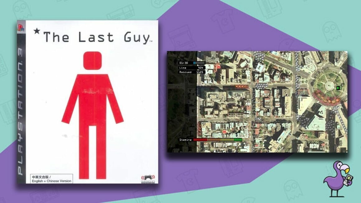 Jeux PS3 rares - Pochette de l’étui de jeu The Last Guy PS3